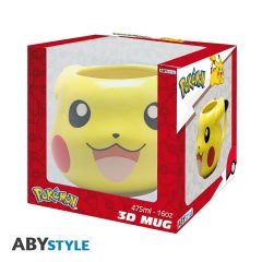 Pokemon Pikachu 3D Kupa&Mug - ABYMUGA474