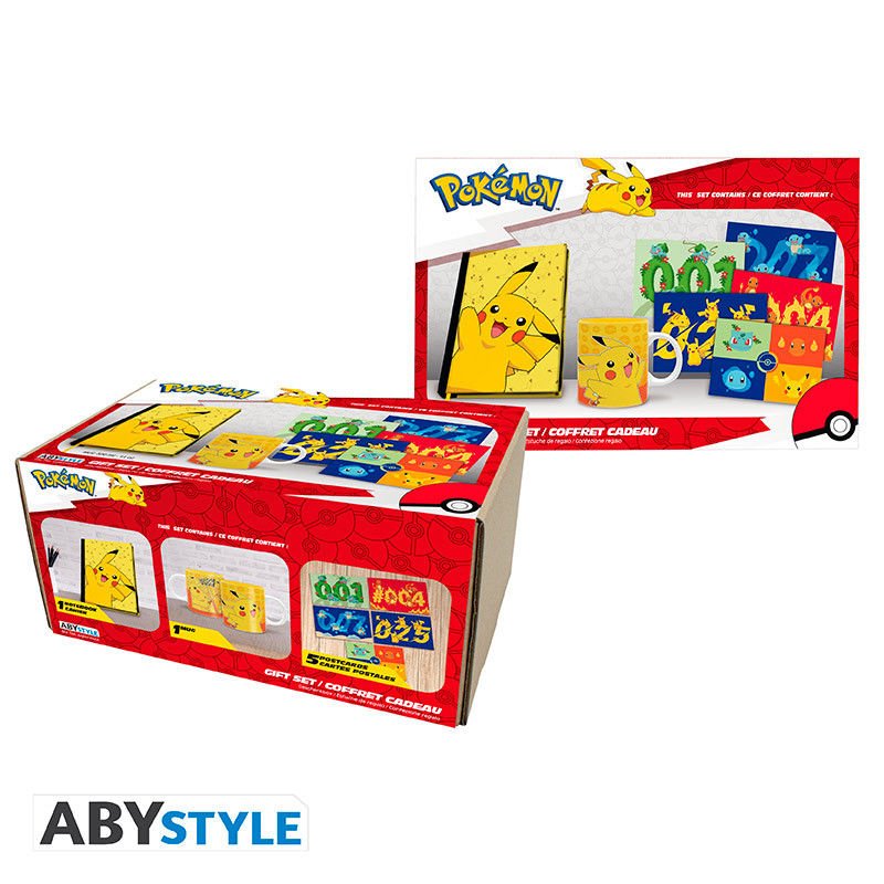 Pokemon Hediye Seti ( Kupa-Defter-PostCard ) ABYPCK286