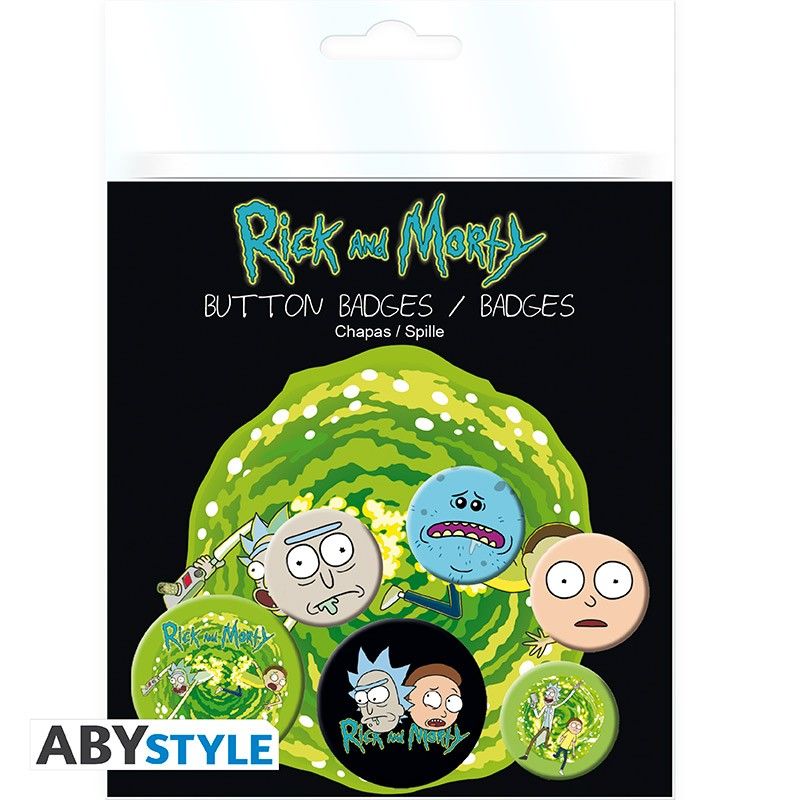 Rick & Morty Rozet - BP0694