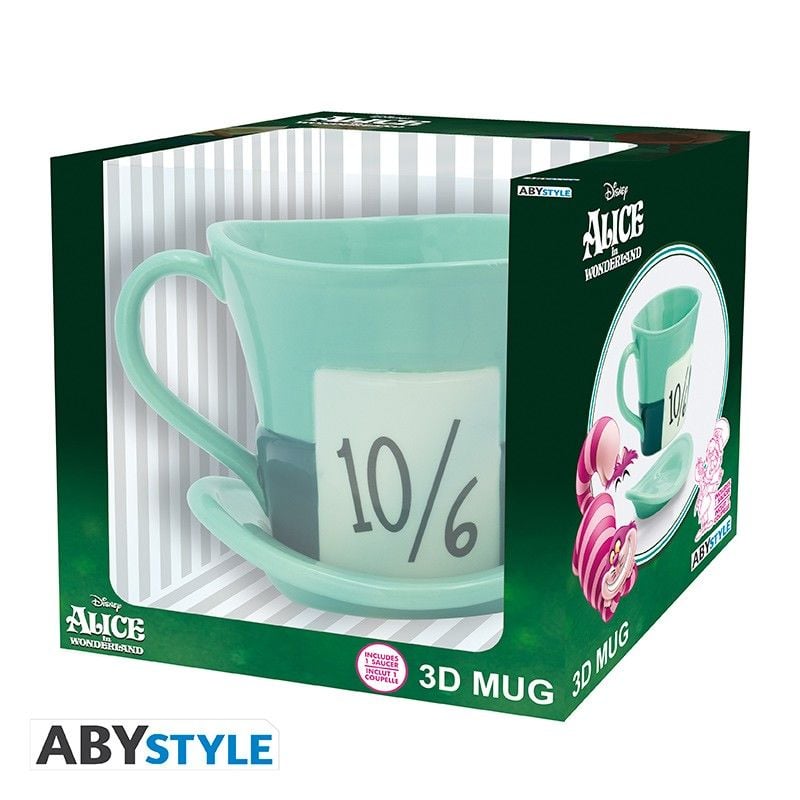 DISNEY Alice in Wonderland Mad Hatter 3D Kupa - ABYMUG755