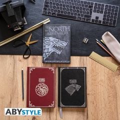 GAME OF THRONES Targaryen Deri A5 Ciltli Defter - ABYNOT048