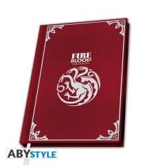 GAME OF THRONES Targaryen Deri A5 Ciltli Defter - ABYNOT048